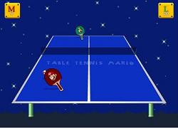 Play Mario Game - Table Tennis Mario