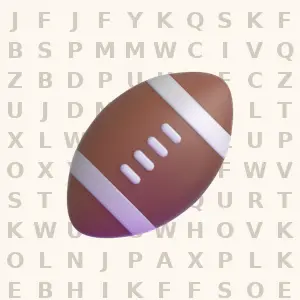 Thanksgiving Football Thanksgiving word search puzzle