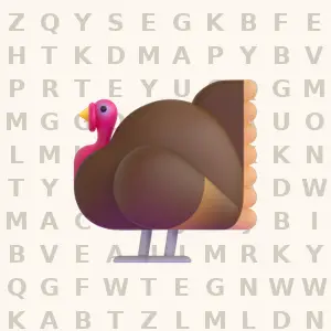 Thanksgiving Starter Thanksgiving word search puzzle