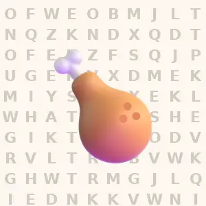 Turkey Time Thanksgiving word search puzzle