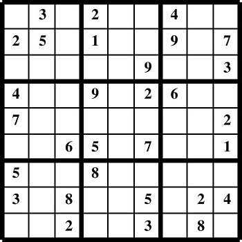 Printable Sudoku puzzles