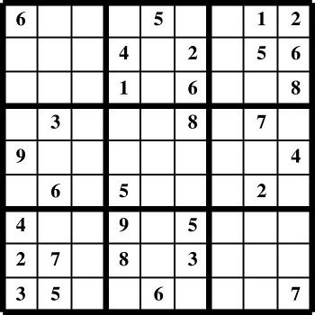 Printable Sudoku puzzles