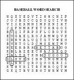 Printable word search puzzles